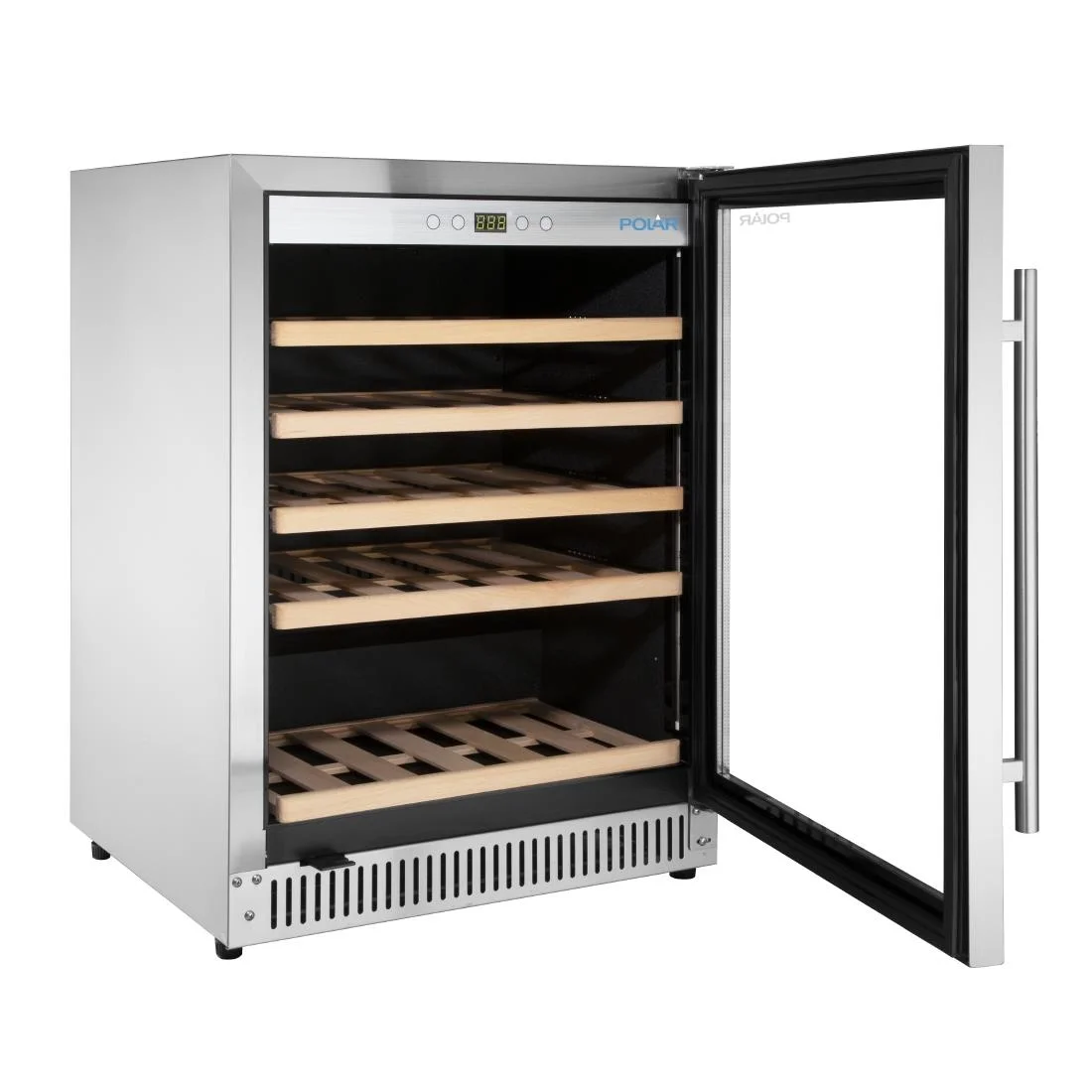 Polar G-Series Stainless Steel Wine Fridge 47 Bottle - Image 3