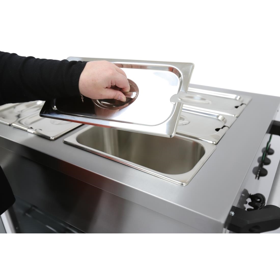 Parry Mobile Servery with Bain Marie Top 1887
