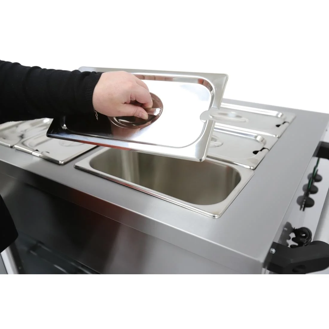 Parry Mobile Servery with Bain Marie Top 1887 - Image 2