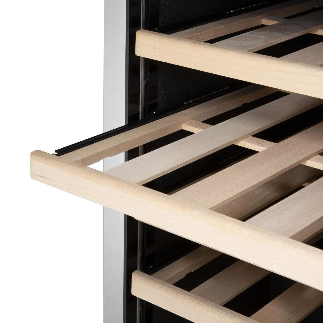 Polar G-Series Single Zone Wine Fridge Stainless Steel 187 bottles - Image 5