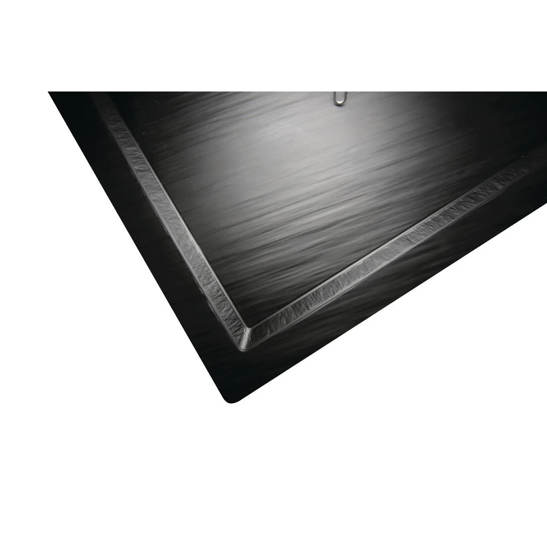 APS Slate Effect Melamine Tray with Rim 1/1GN - Image 3