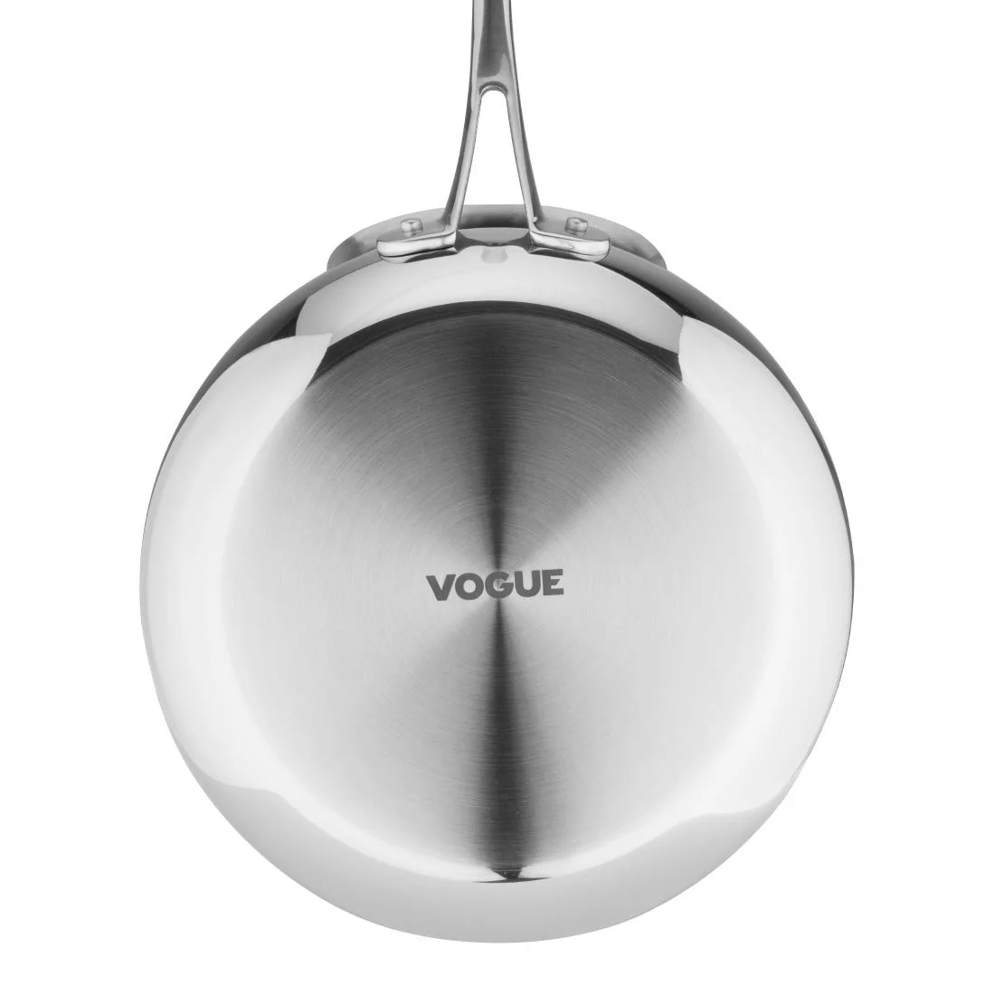 Vogue Tri-Shield Stainless Steel Frying Pan with Clad Coating 24cm - Image 6