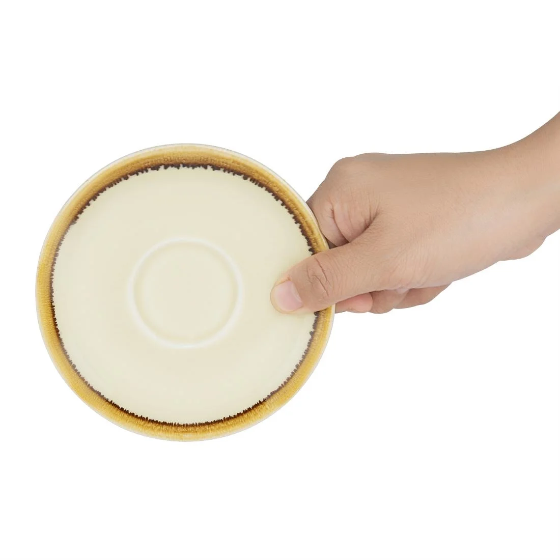 Olympia Kiln Espresso Saucer Sandstone - Image 5