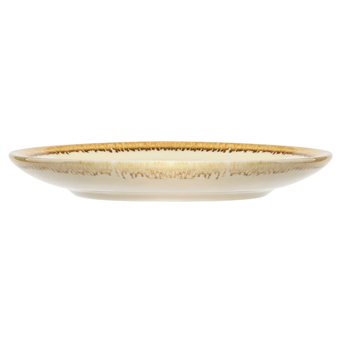 Olympia Kiln Cappuccino Saucer Sandstone 140mm - Image 4
