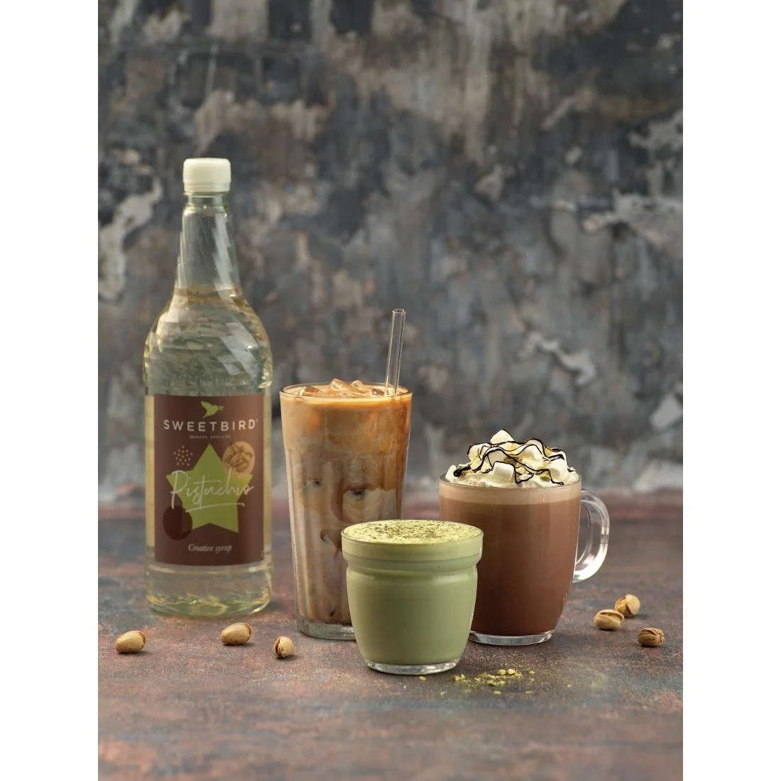 Sweetbird Pistachio Syrup 1Ltr - Image 2
