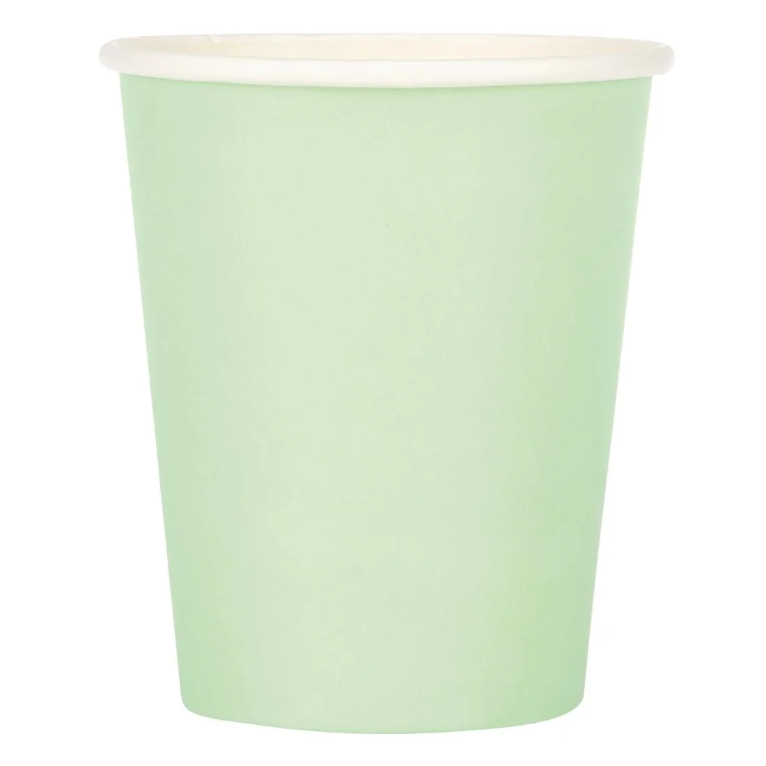 Fiesta Recyclable Coffee Cups Single Wall Turquoise 225ml / 8oz (Pack of 50) - Image 5