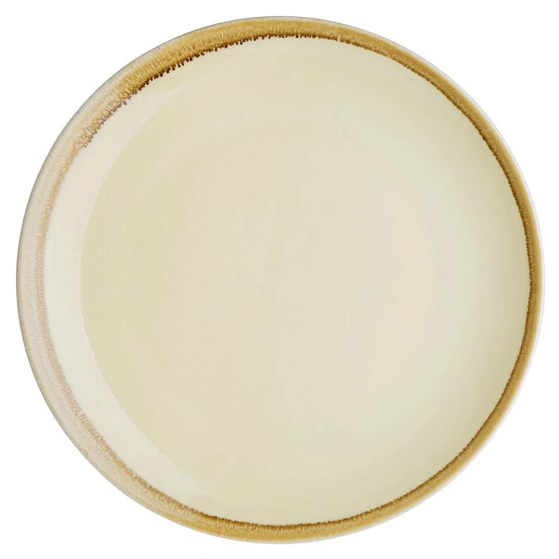 Olympia Kiln Round Plate Sandstone 280mm