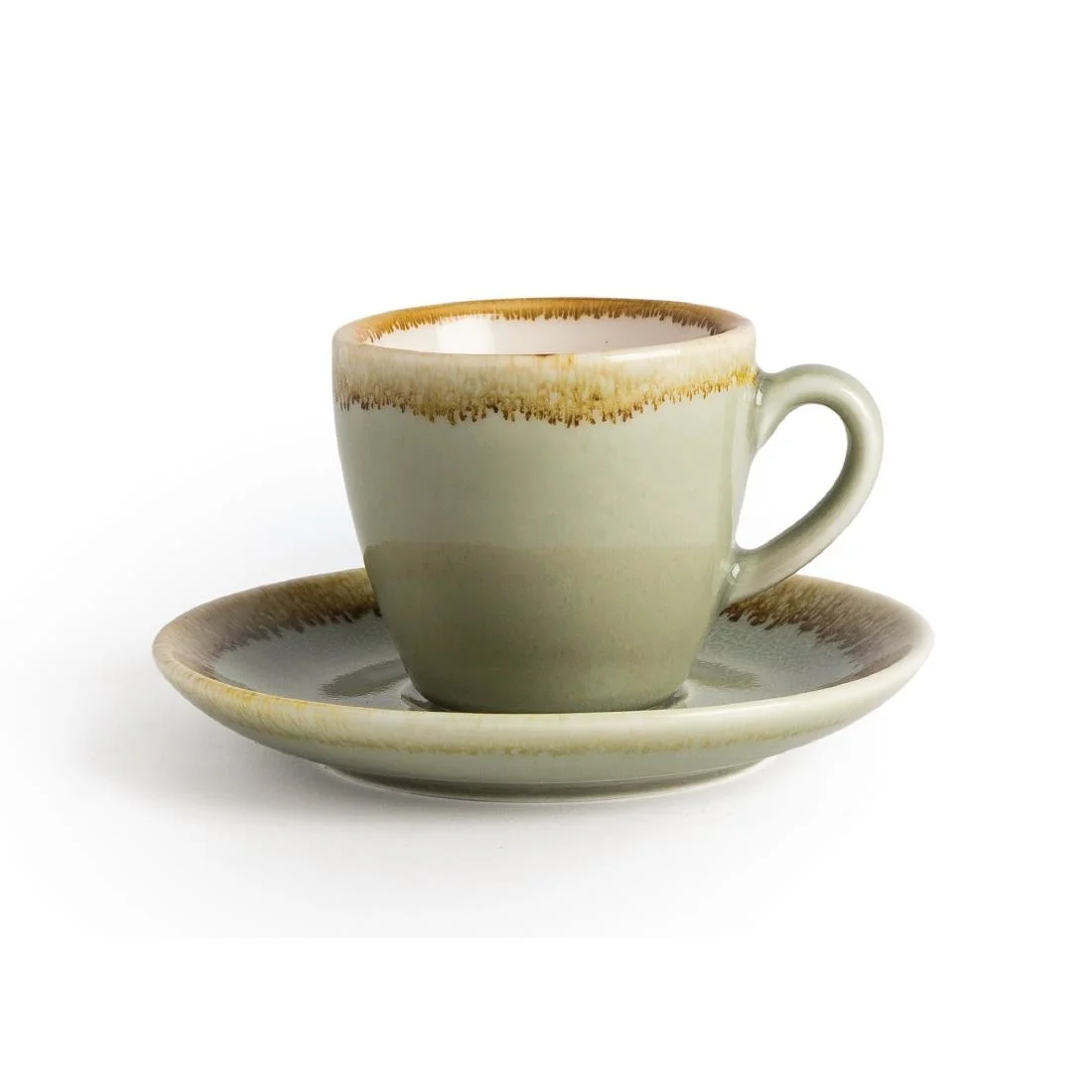 Olympia Kiln Espresso Saucer Moss - Image 2