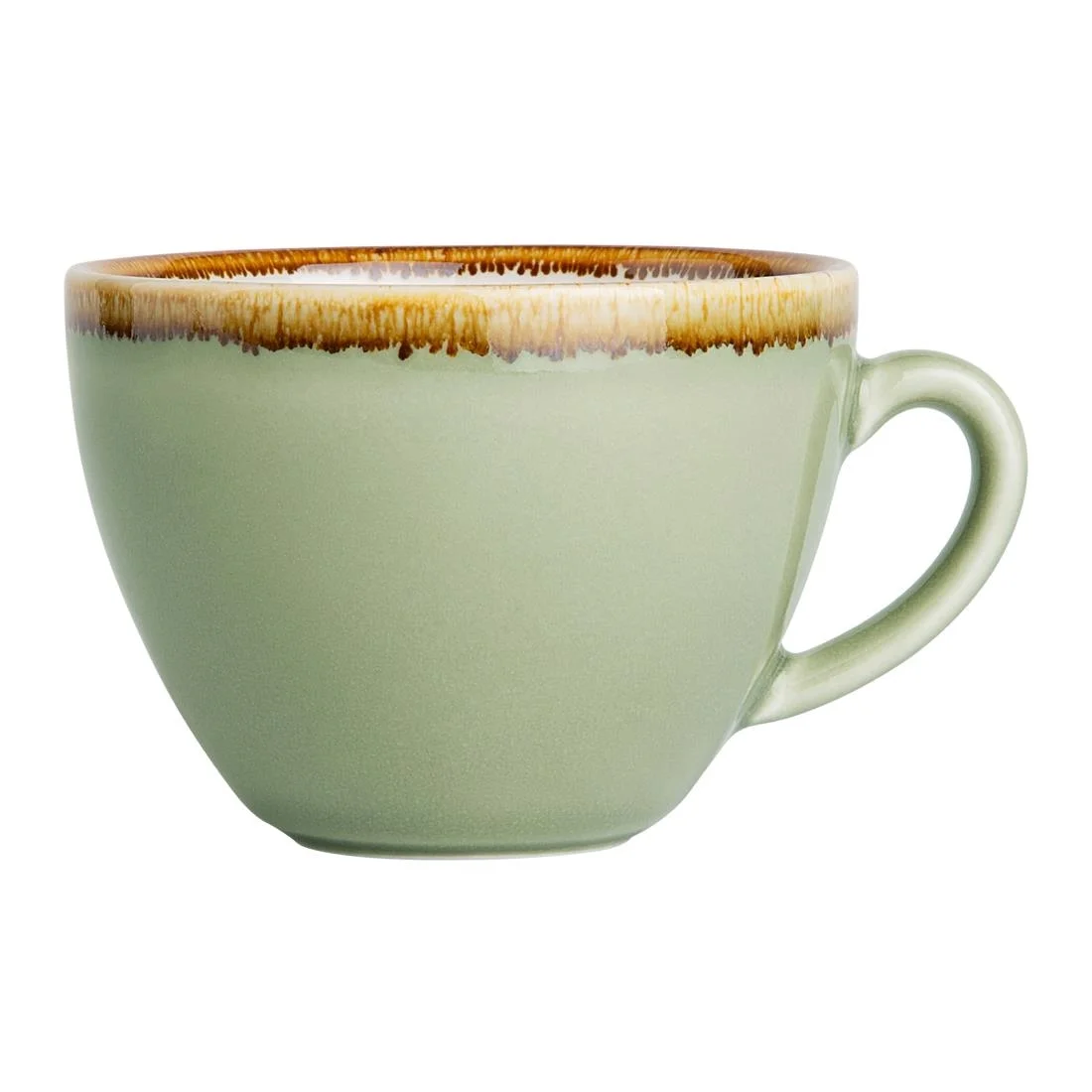 Olympia Kiln Cappuccino Cup Moss 230ml