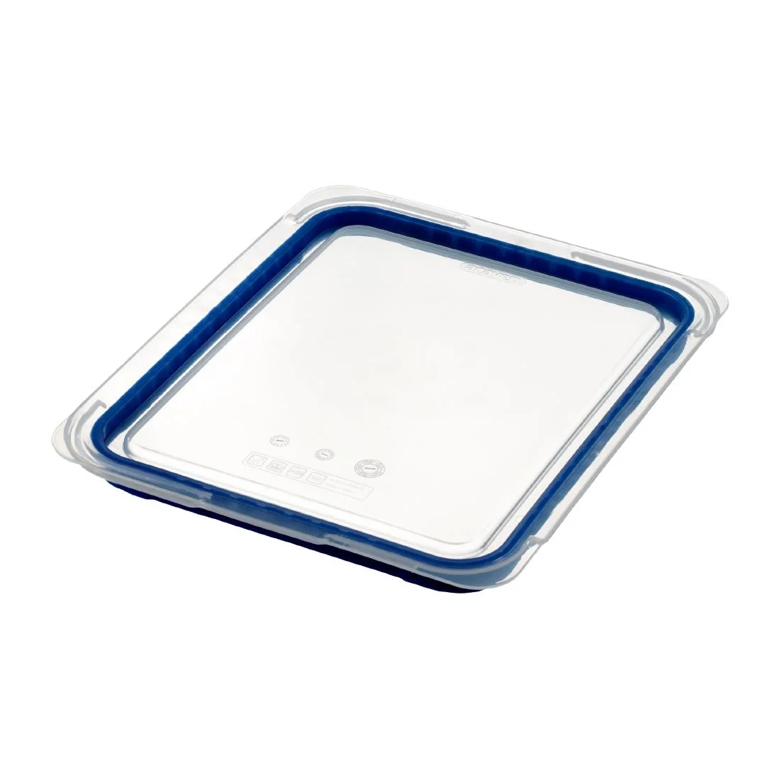 Araven ABS Lid Blue GN 1/2
