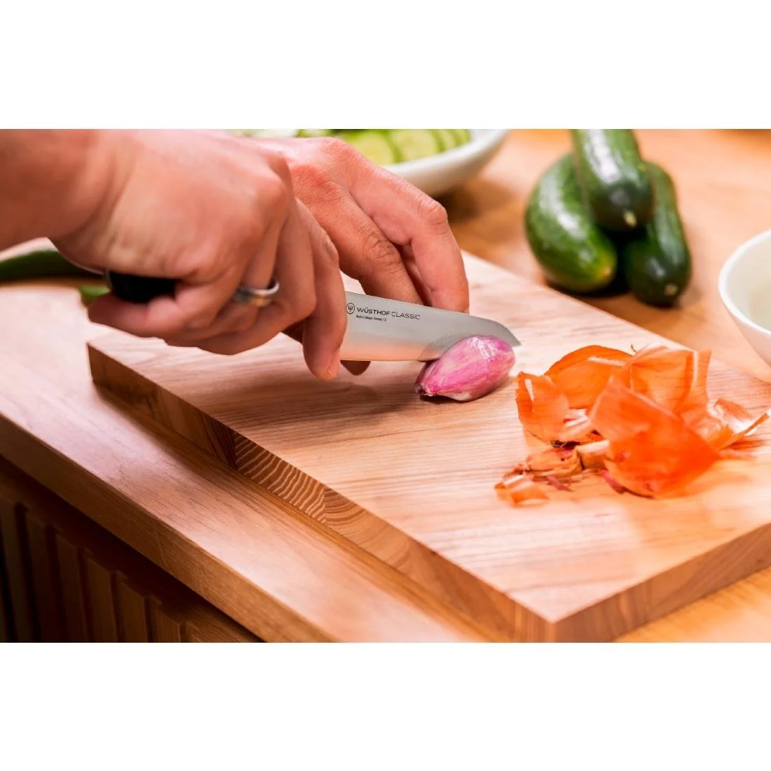 Wüsthof Classic Asian Utility Knife Black 12cm - Image 8