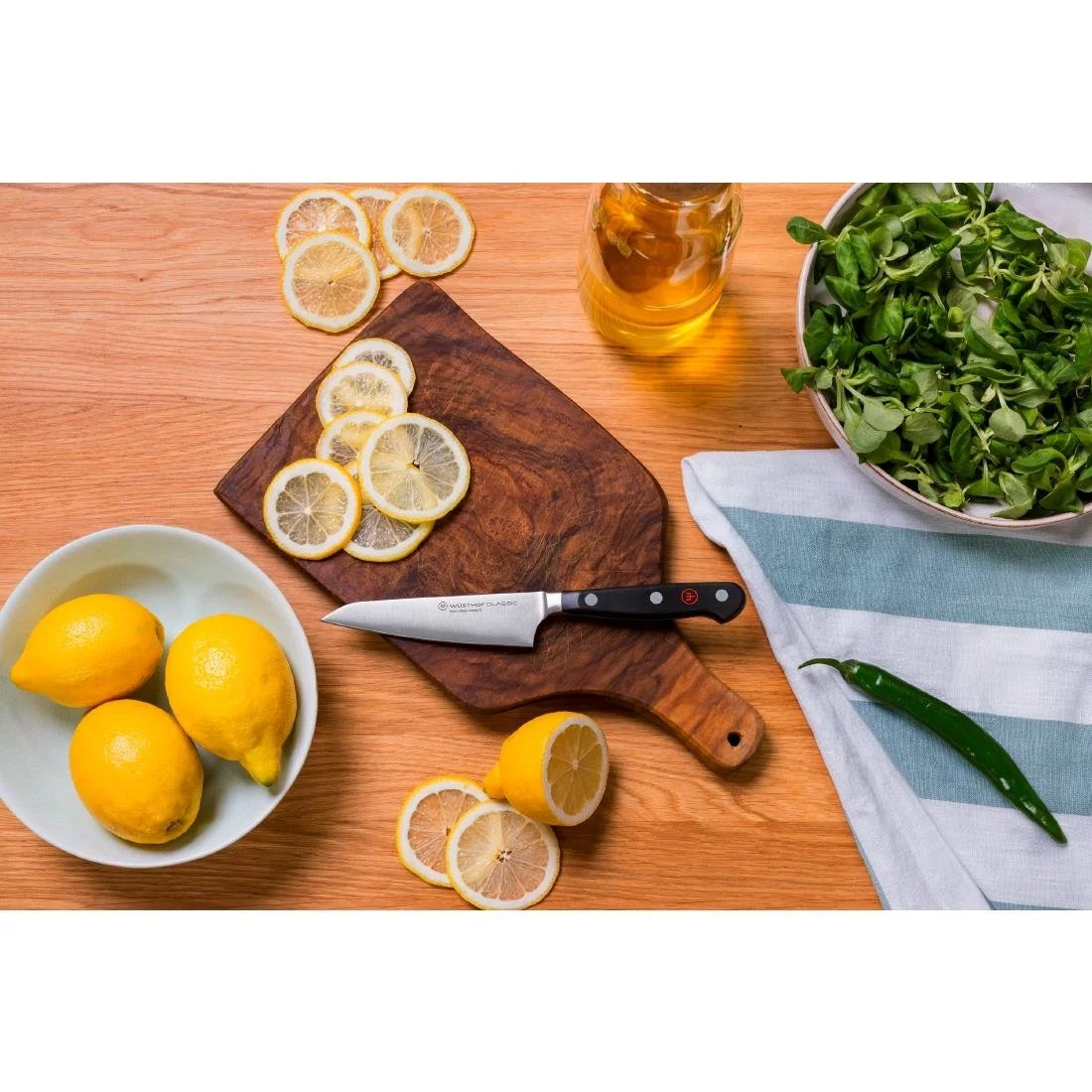 Wüsthof Classic Asian Utility Knife Black 12cm - Image 17