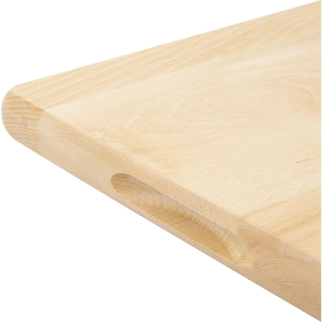 Vogue Beech Chopping Board Large 510x355x30mm - Image 4