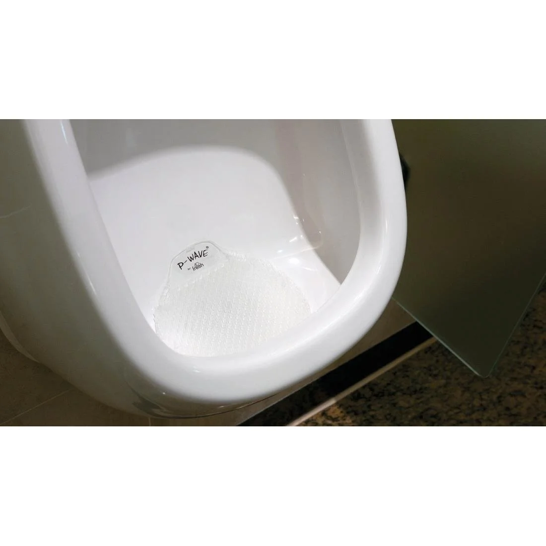 P-Wave Slant6 Urinal Screen Honeysuckle (10 Pack) - Image 2