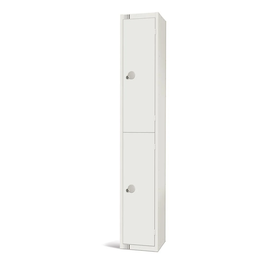 Elite Double Door Manual Combination Locker Locker White - Image 1