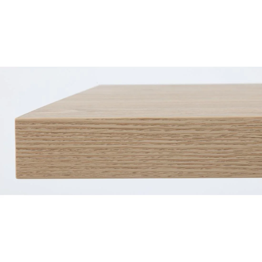 Bolero Pre-drilled Square Tabletop Antique Natural 700mm - Image 4