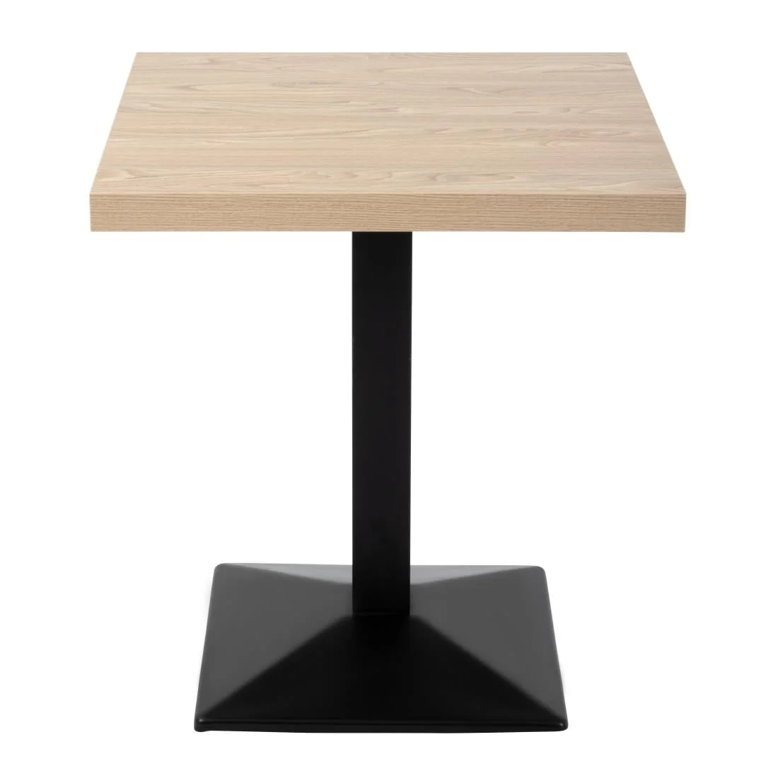 Bolero Pre-drilled Square Tabletop Antique Natural 700mm - Image 6