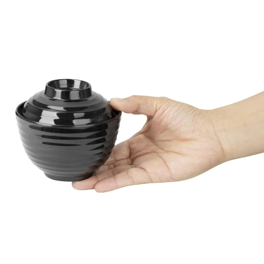 Olympia Kristallon Fusion Melamine Miso Bowls 240ml (6 Pack) - Image 4