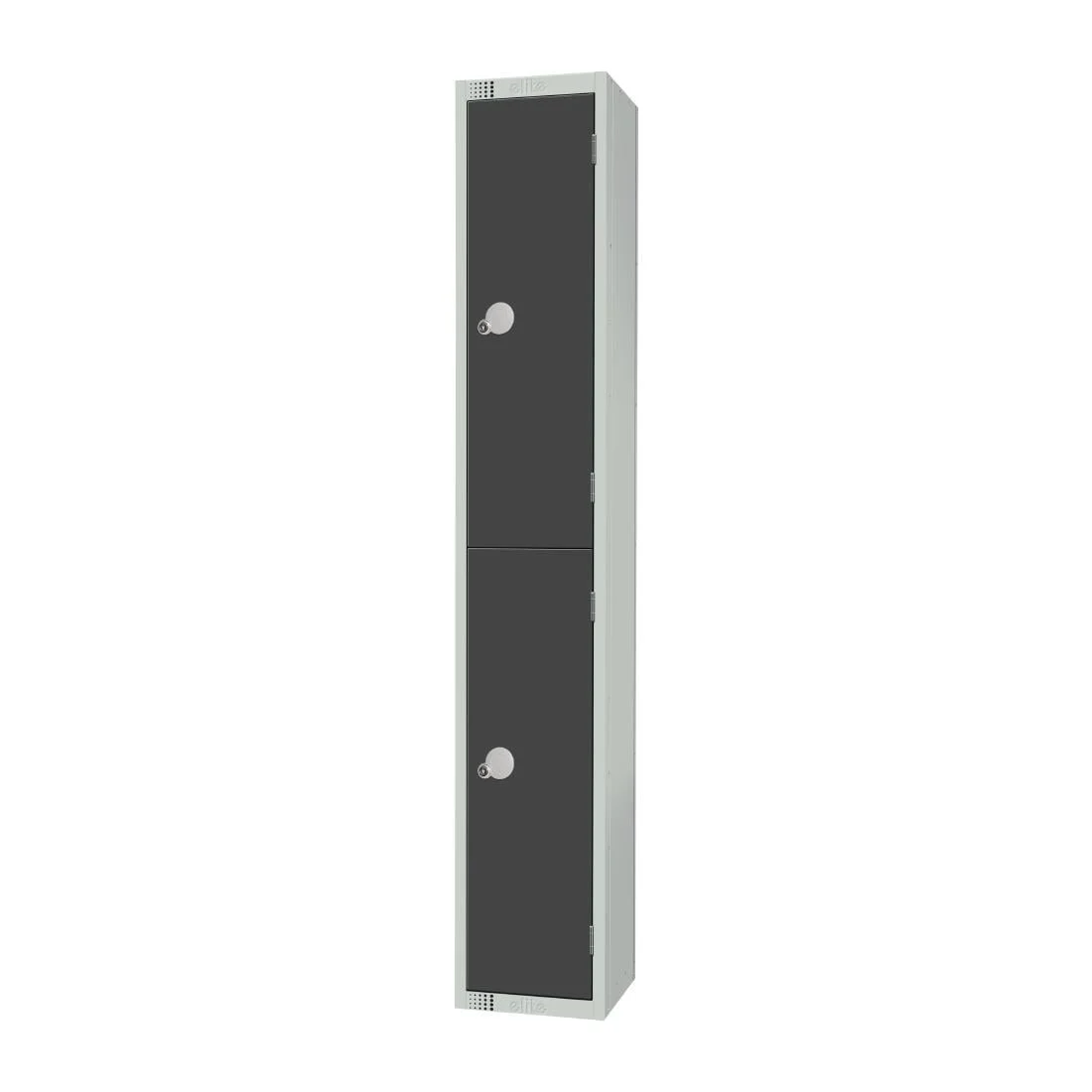 Elite Double Door Manual Combination Locker Locker Graphite Grey - Image 2