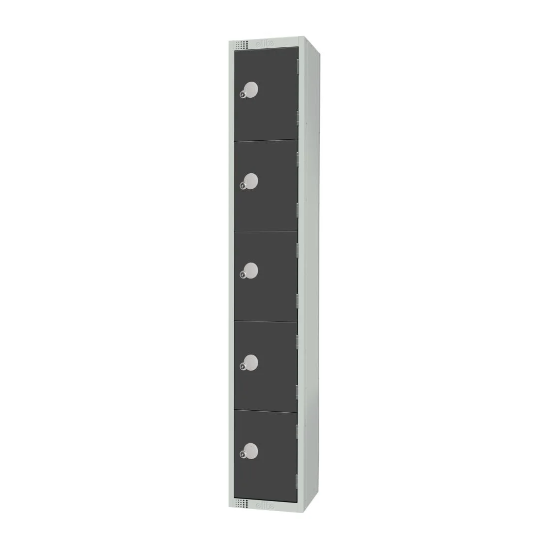 Elite Five Door Electronic Combination Locker Graphite Grey - Image 3