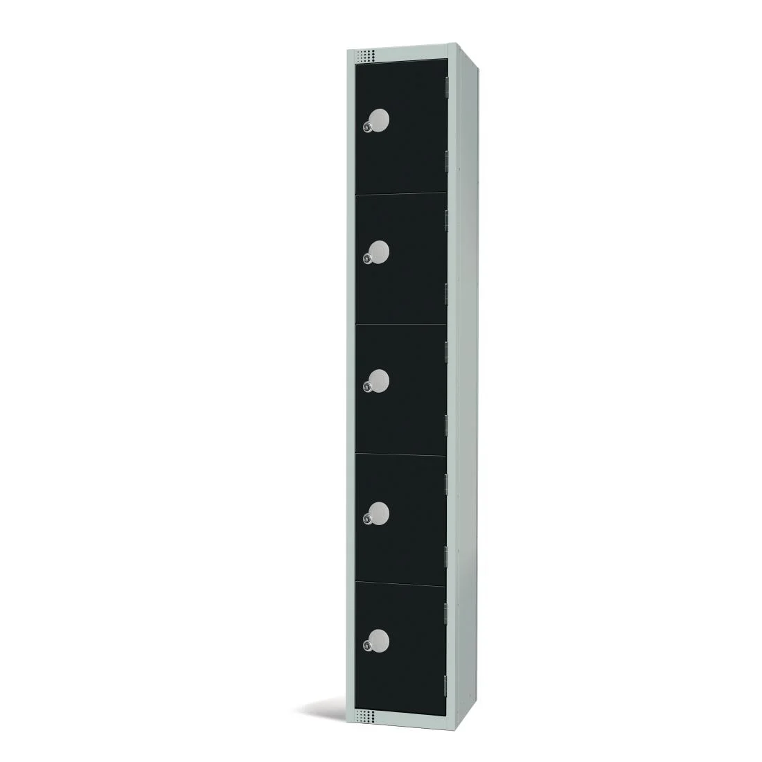 Elite Five Door Manual Combination Locker Locker Black - Image 2