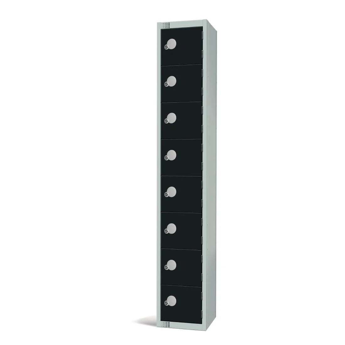 Elite Eight Door Manual Combination Locker Locker Black - Image 2