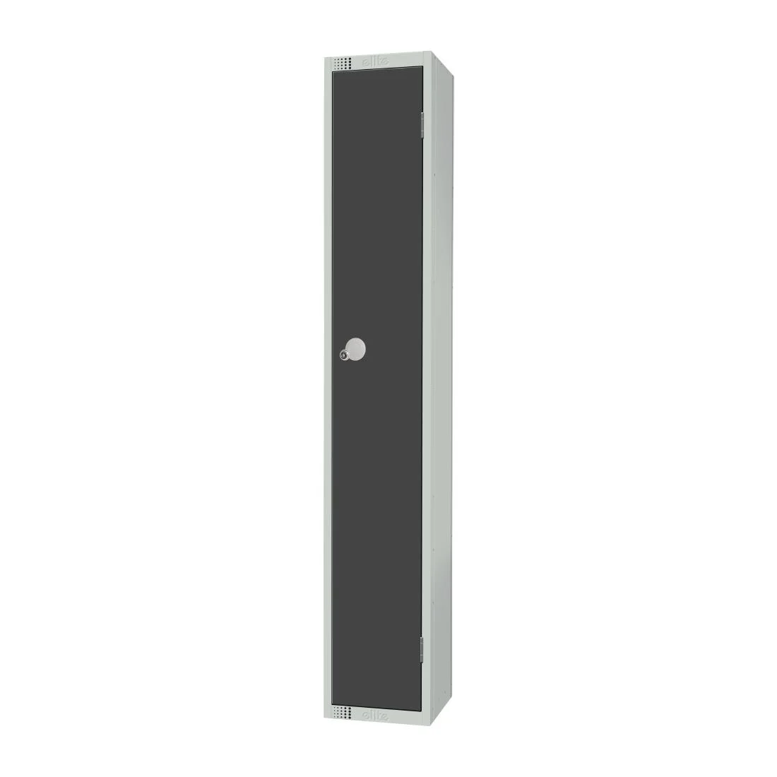 Elite Single Door Camlock Locker Graphite Grey - Image 2