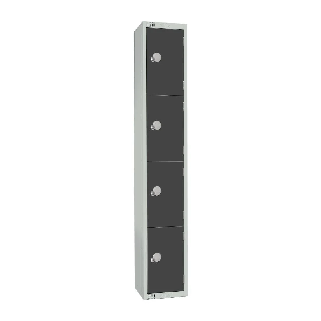Elite Four Door Manual Combination Locker Locker Graphite Grey - Image 1