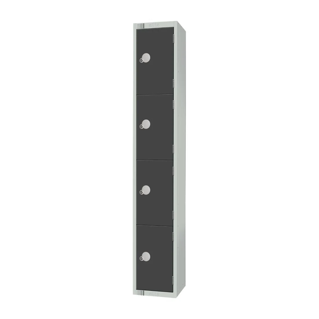 Elite Four Door Manual Combination Locker Locker Graphite Grey - Image 2
