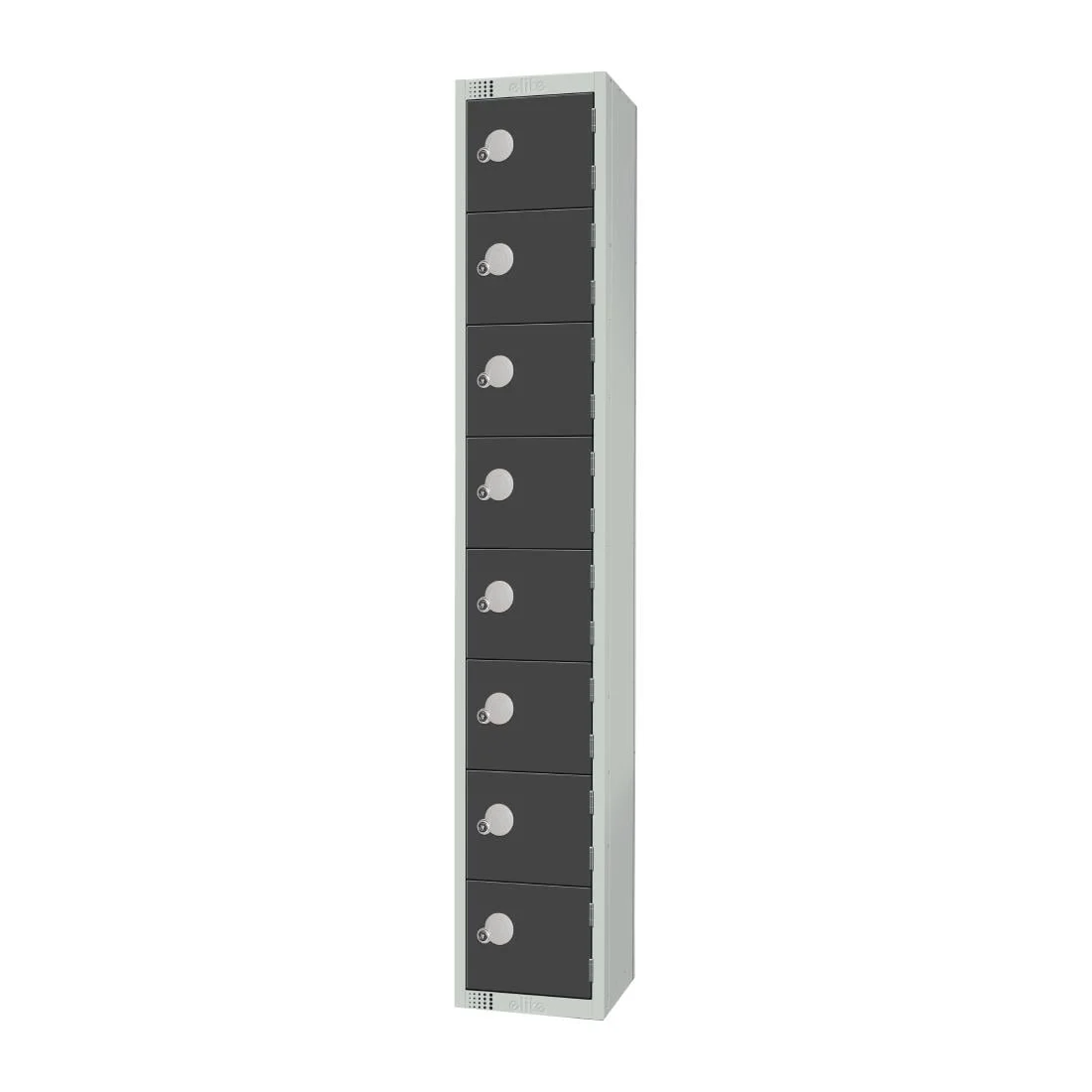Elite Eight Door Coin Return Locker Graphite Grey - Image 3