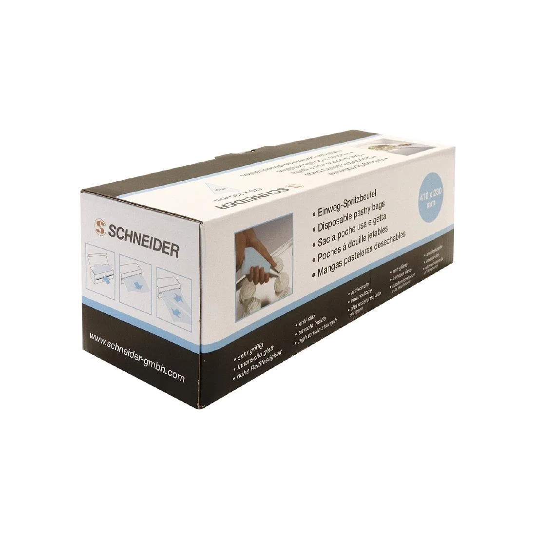 Schneider Blue Disposable Piping Bags 47cm Pack of 100 - Image 2