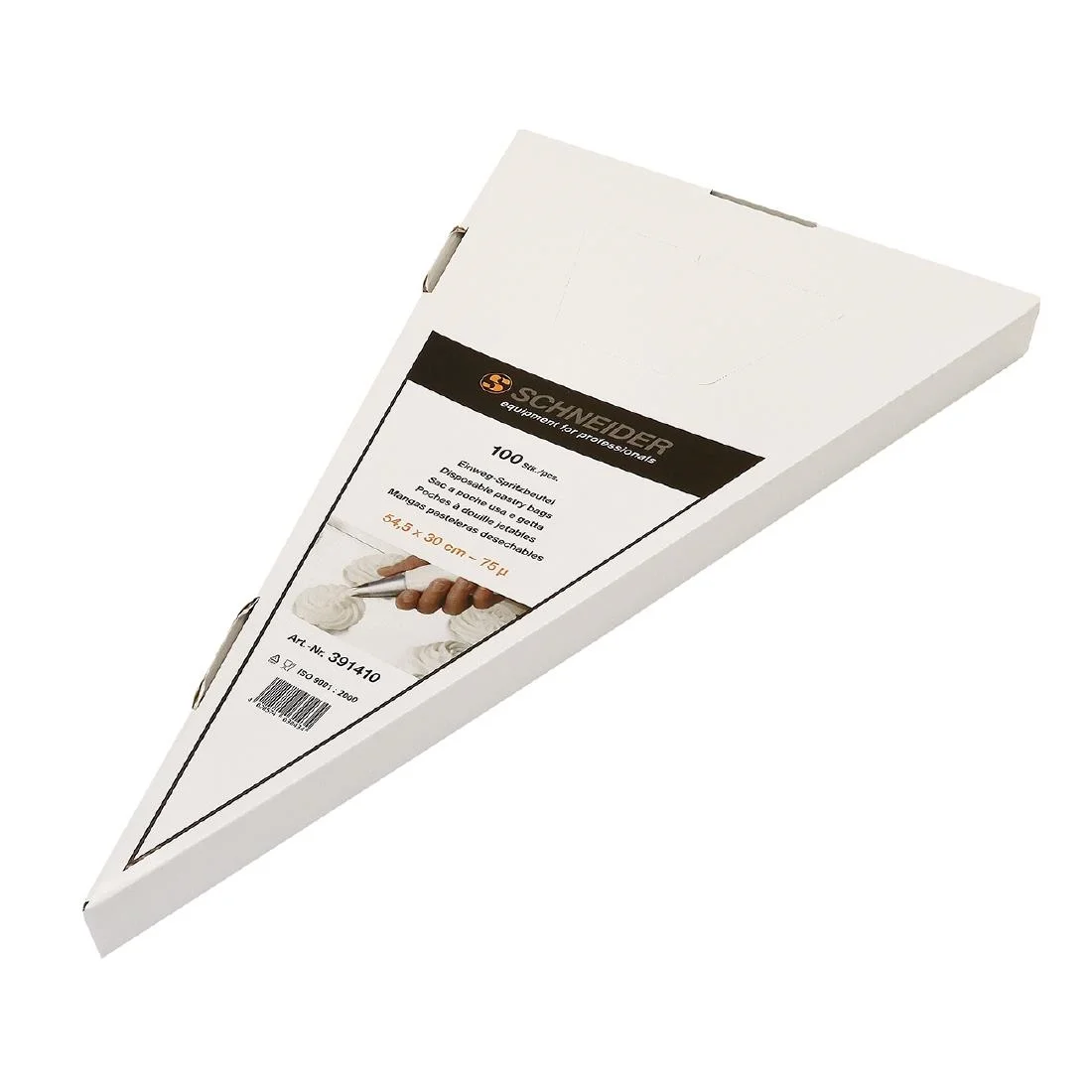 Schneider White Disposable Piping Bags 54.5cm Pack of 100