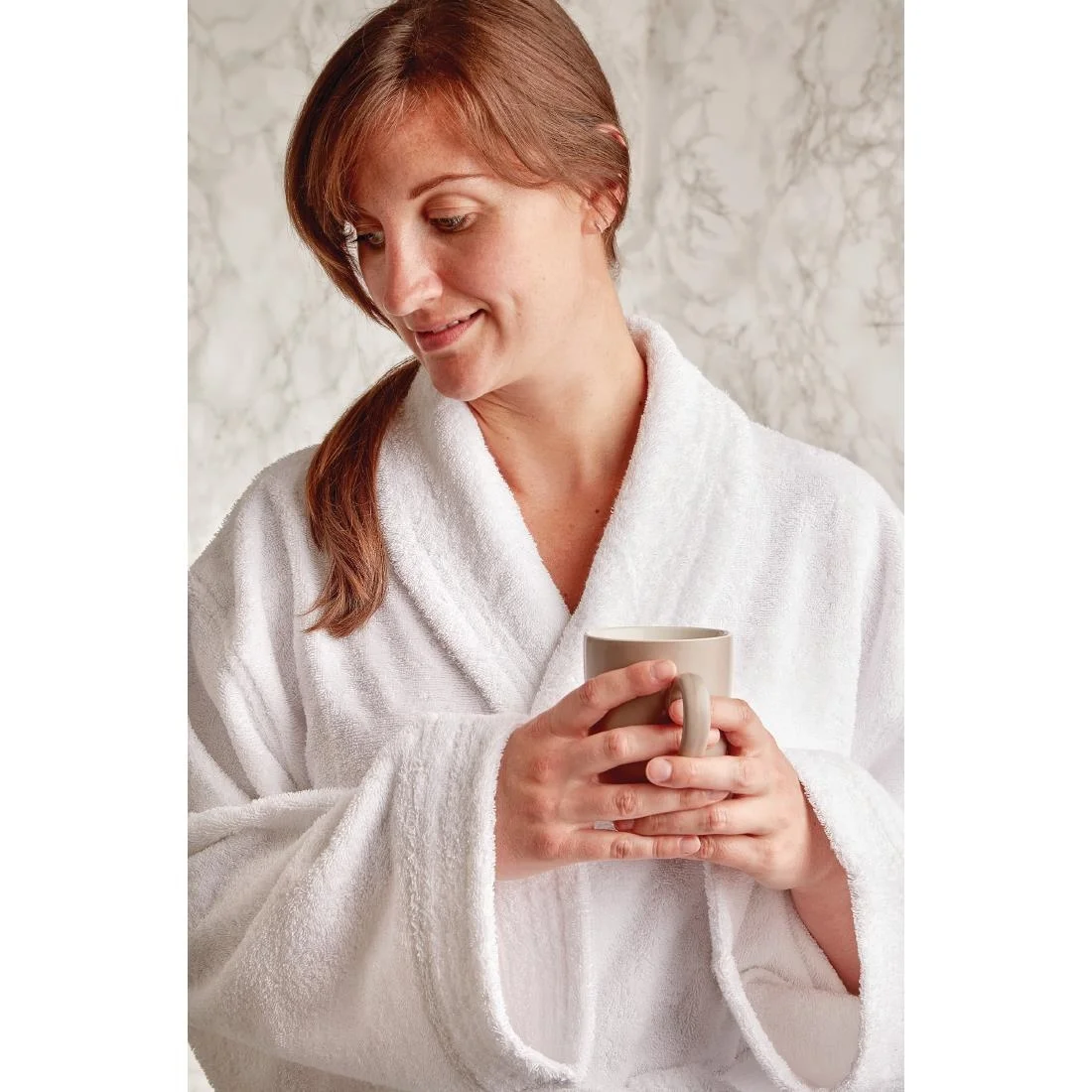 Mitre Essentials Verona Bathrobe Large - Image 8