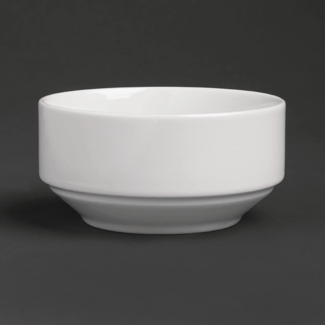 Royal Porcelain Classic White Stackable Soup Bowl 110mm