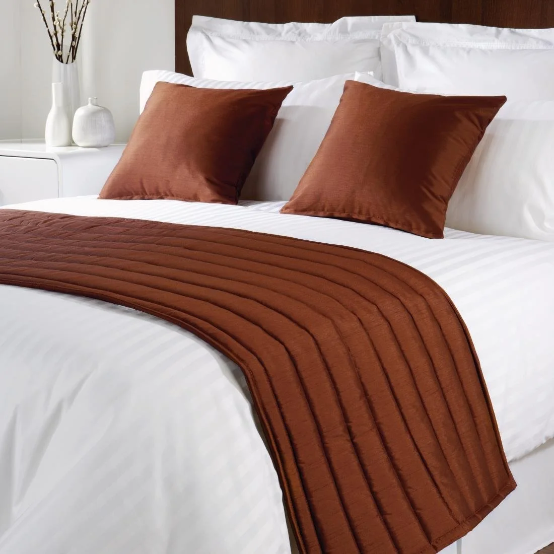 Mitre Comfort Simplicity Cushions Chocolate