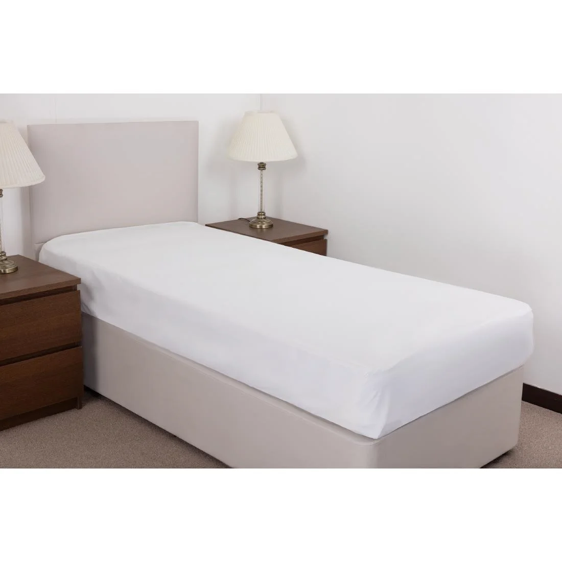 Mitre Essentials Temir Flat Sheet Ivory Single