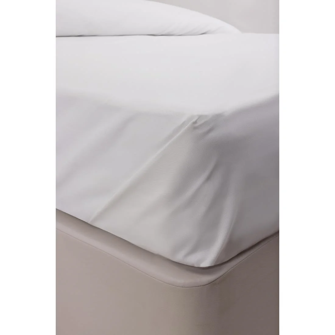 Mitre Essentials Temir Flat Sheet Ivory Single - Image 3