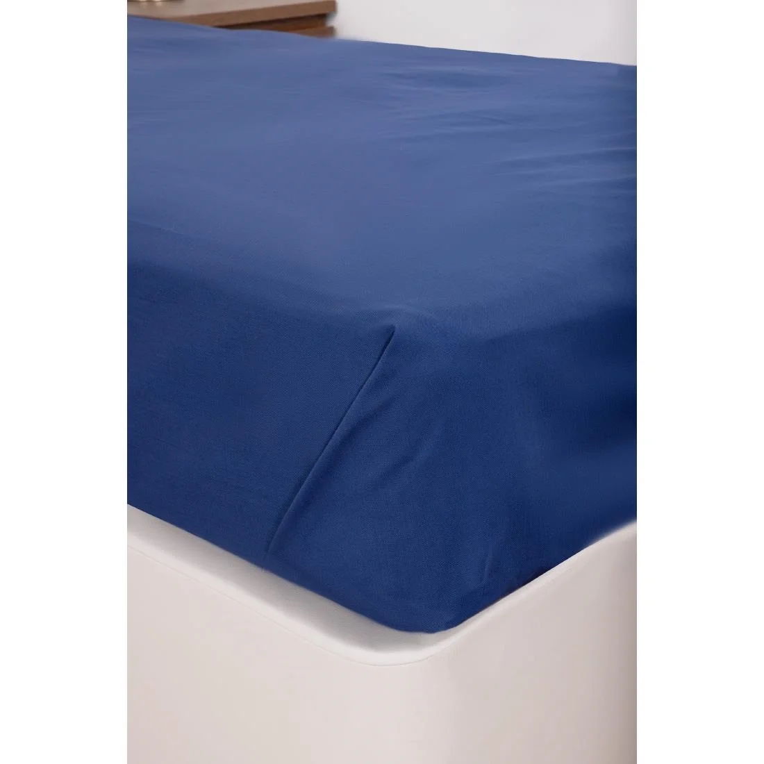 Mitre Essentials Temir Flat Sheet Navy - Image 5