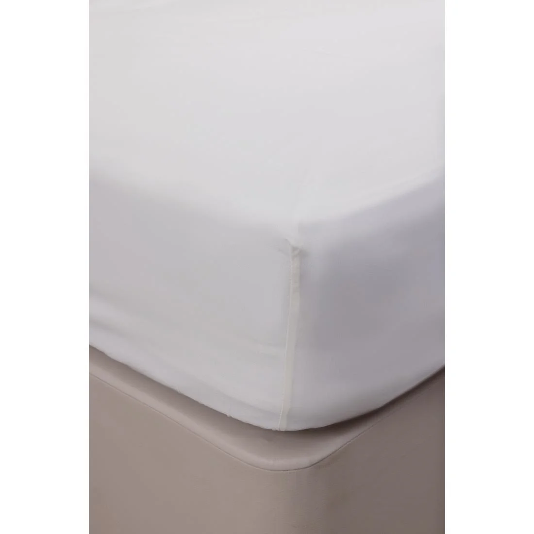 Mitre Essentials Temir Fitted Sheet Ivory Single - Image 3
