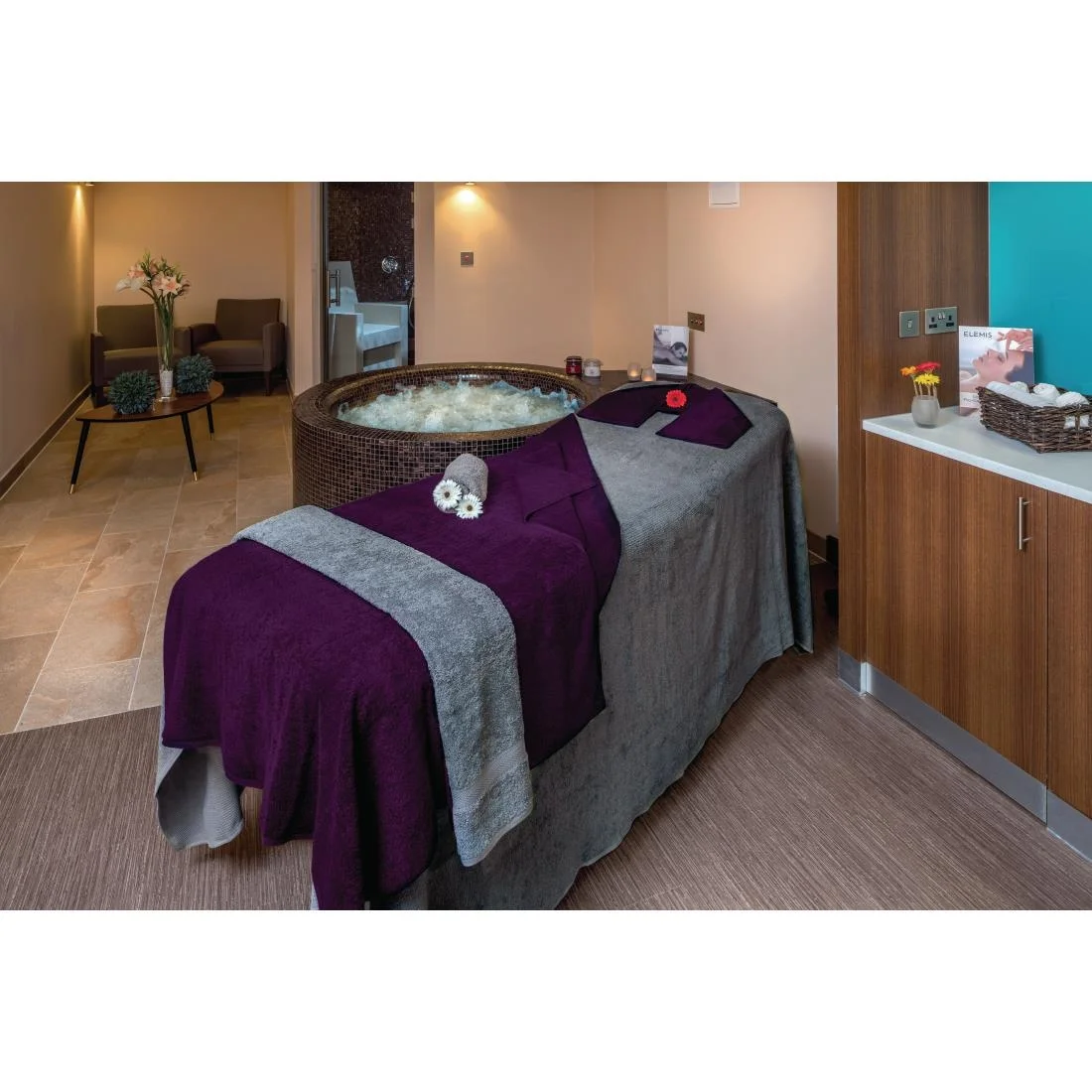 Comfort Enigma Towels Slate - Image 2