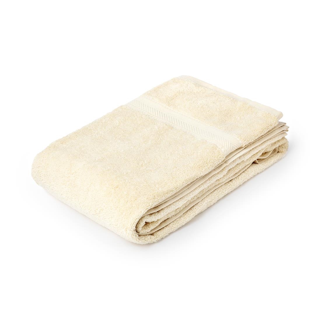 Mitre Essentials Nova Bath Sheet Cream