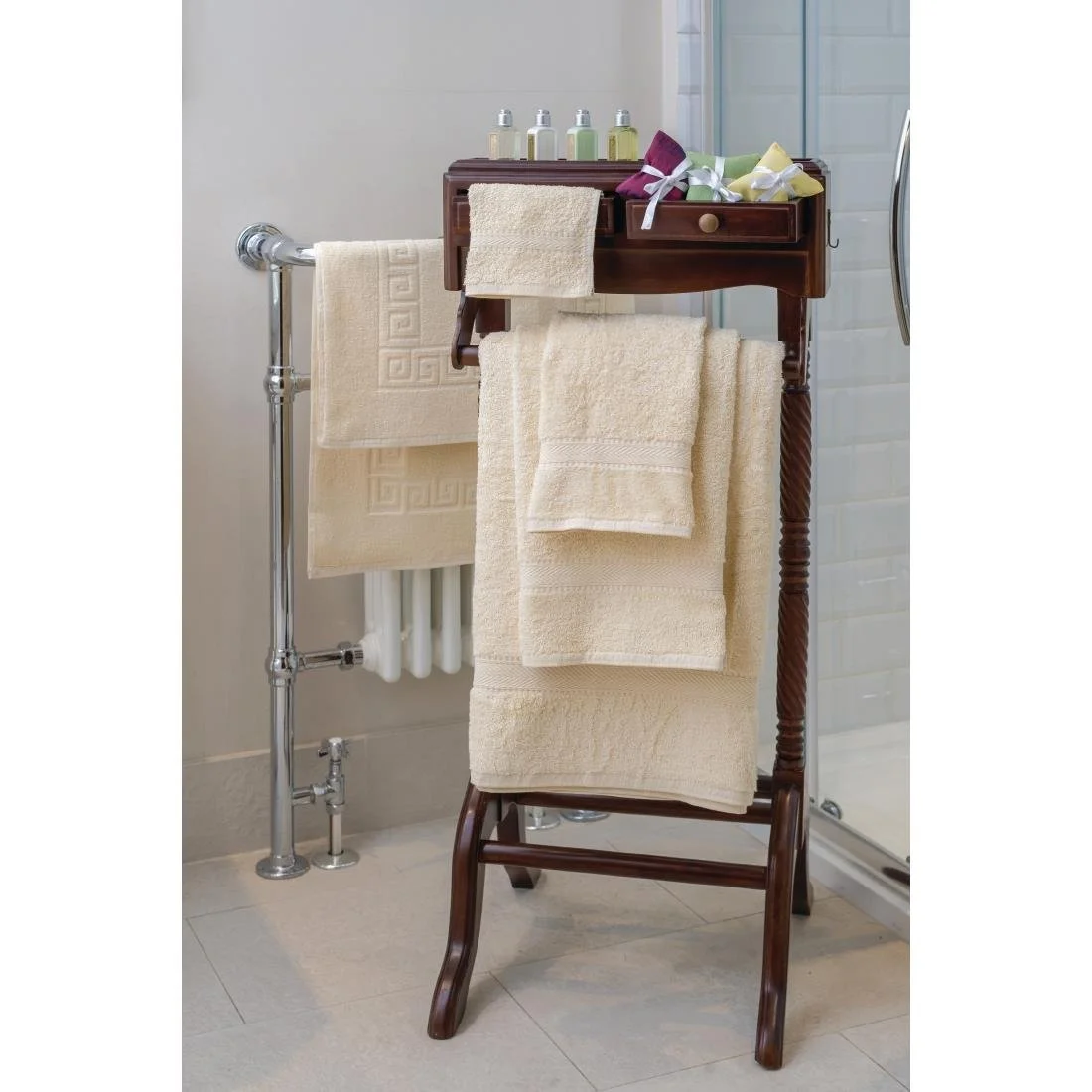 Mitre Comfort Nova Colour Towel Set Cream - Image 2