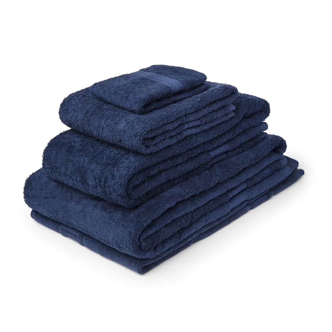 Mitre Essentials Nova Bath Mat Navy - Image 6