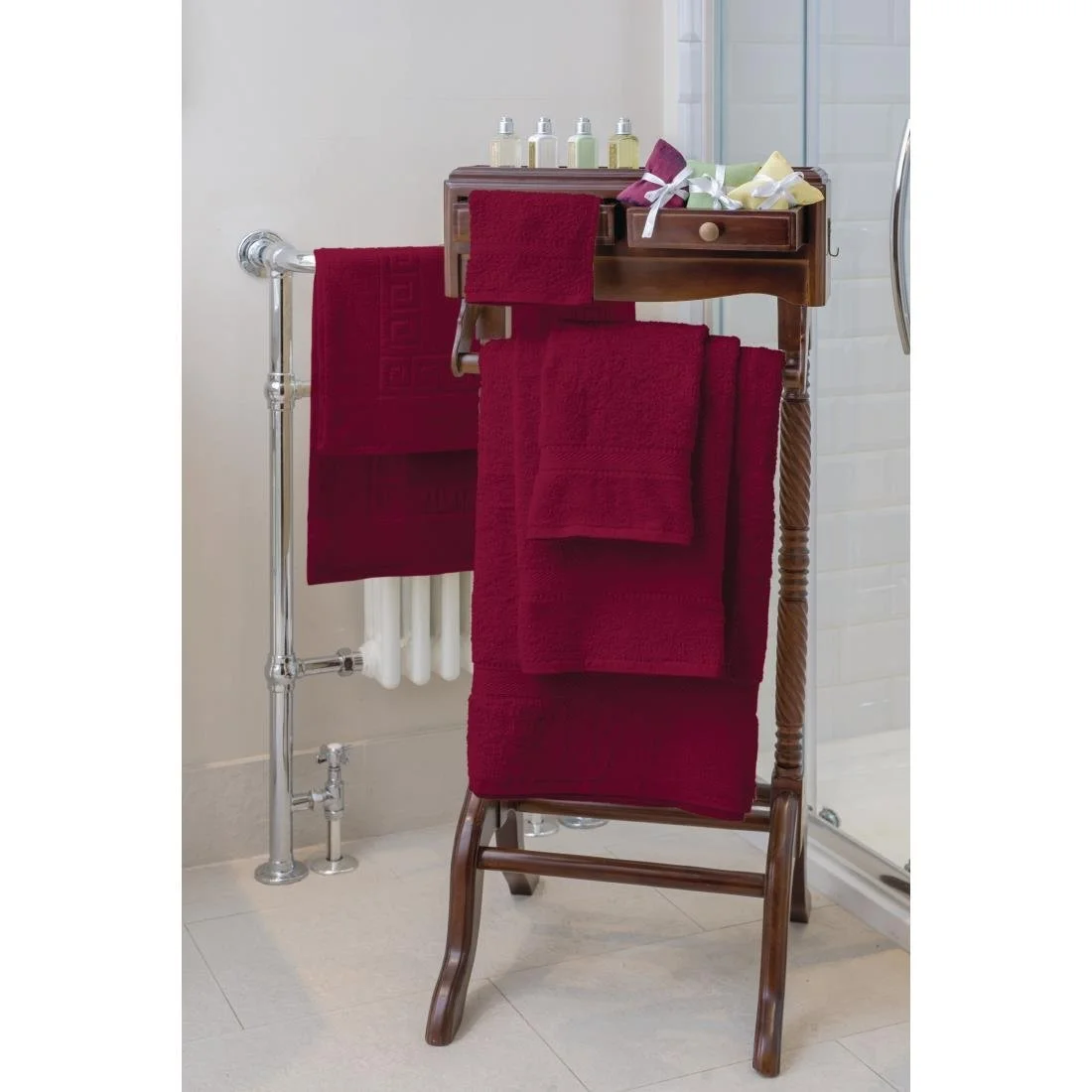 Mitre Comfort Nova Colour Wine Towel (Set of 4) - Image 2