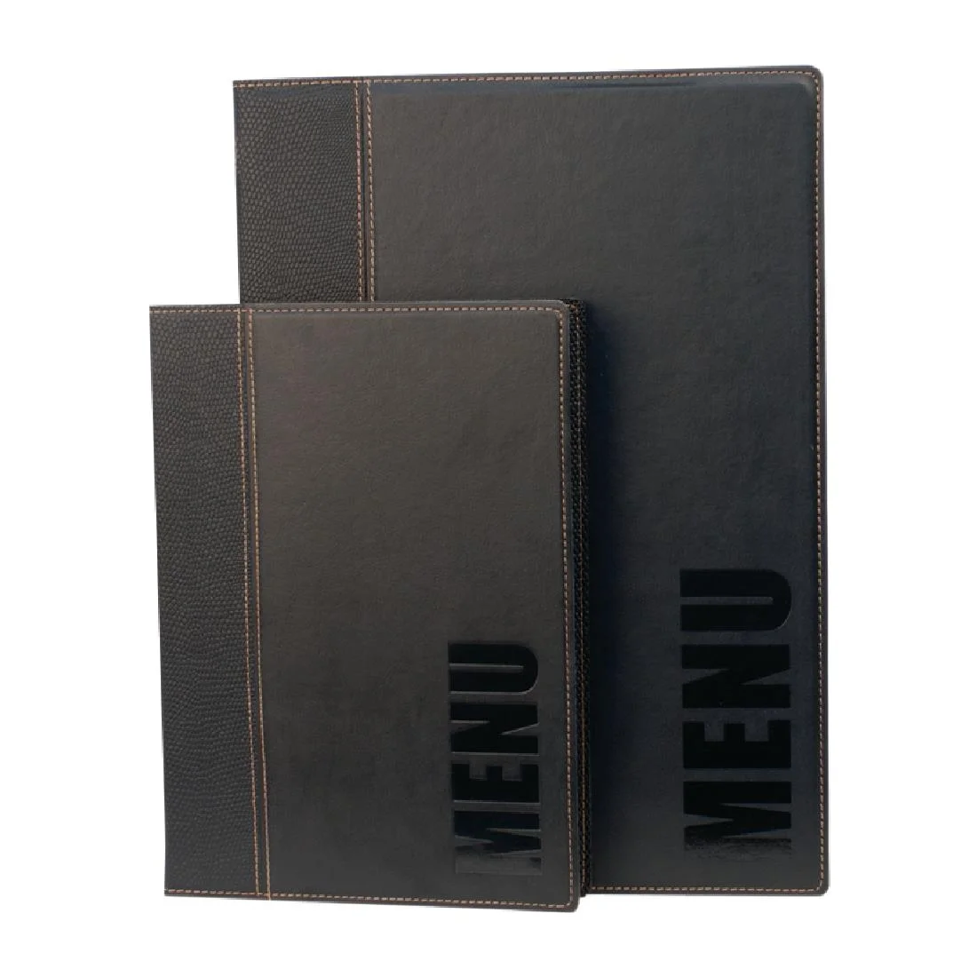 Securit Contemporary Menu Cover Black A4 - Image 3