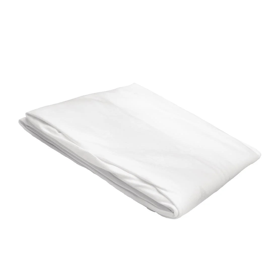 Mitre Luxury Luxor Round Tablecloth White - Image 3