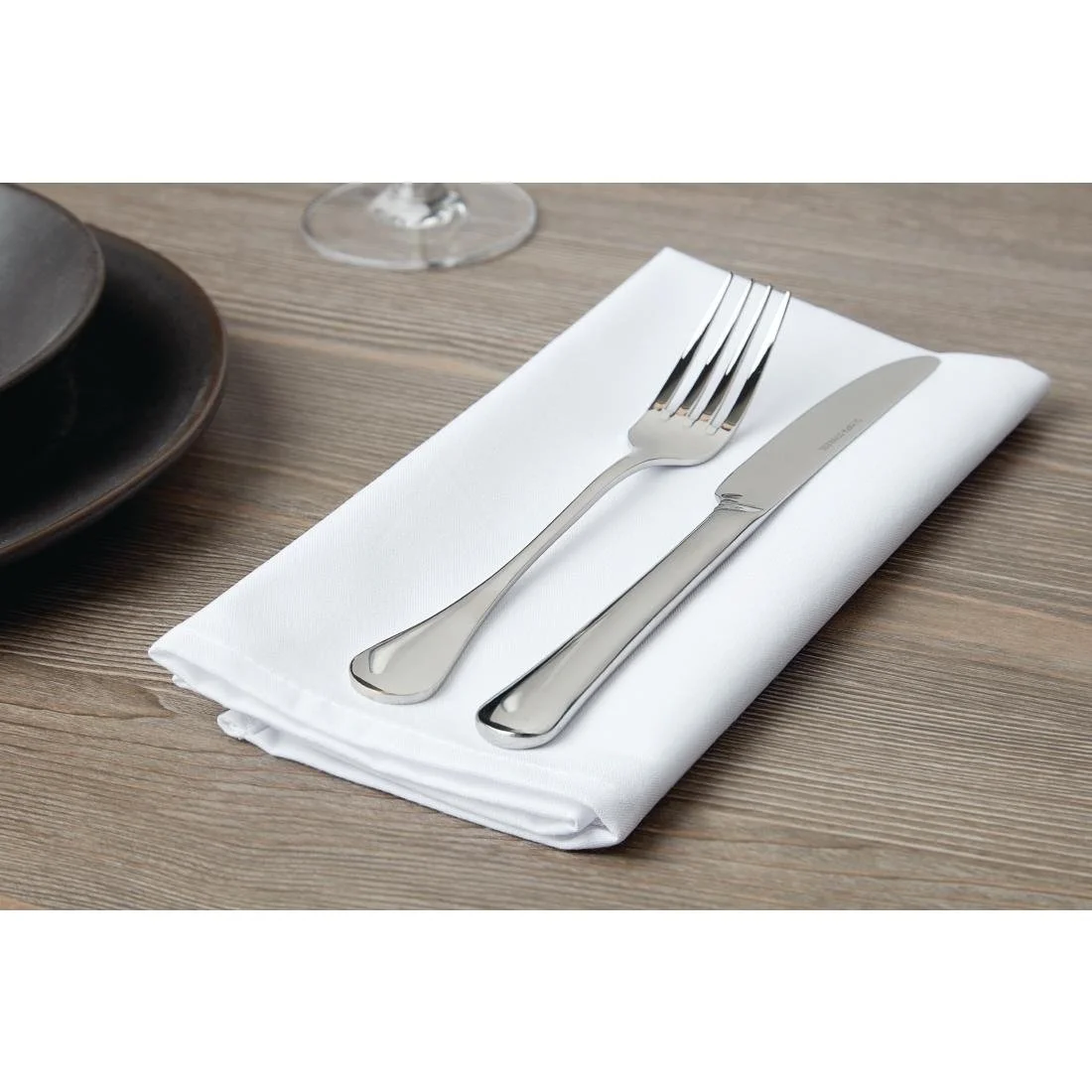 Occasions Polyester Napkins White (10 Pack) - Image 2