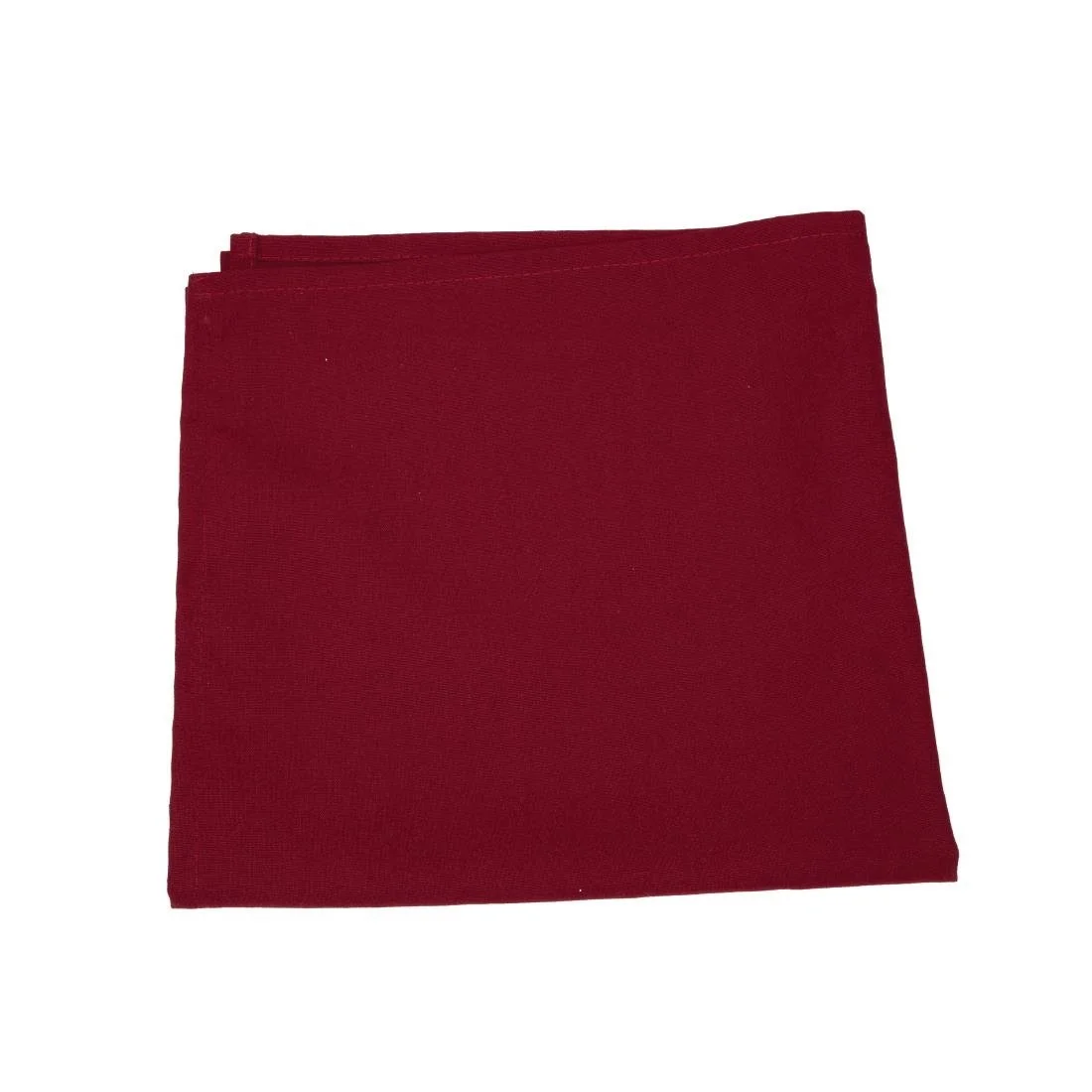 Occasions Polyester Napkins Burgundy (10 Pack) - Image 2