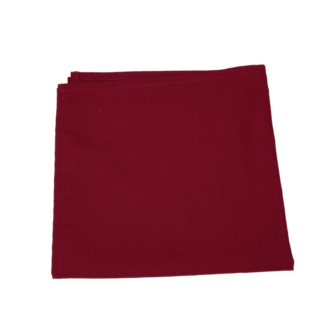 Occasions Polyester Napkins Burgundy (10 Pack) - Image 2