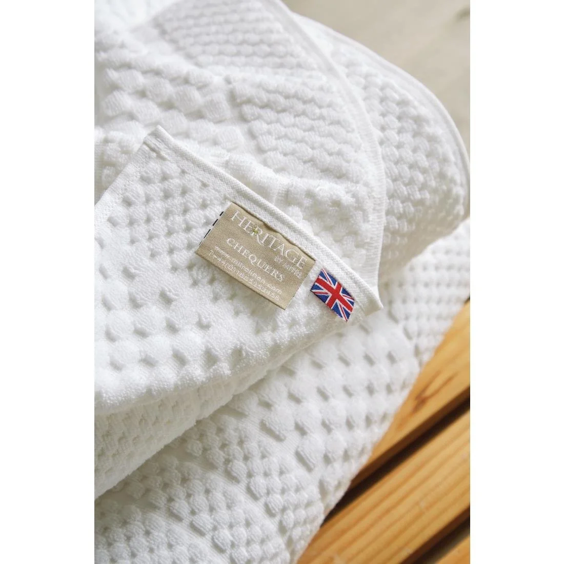 Mitre Heritage Chequers Towels - Image 2